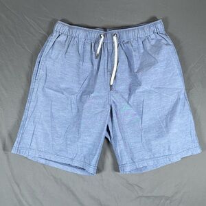 Fair Harbor Activewear Shorts Men's XL Blue Stretch Beach Hybrid Athletic Summer